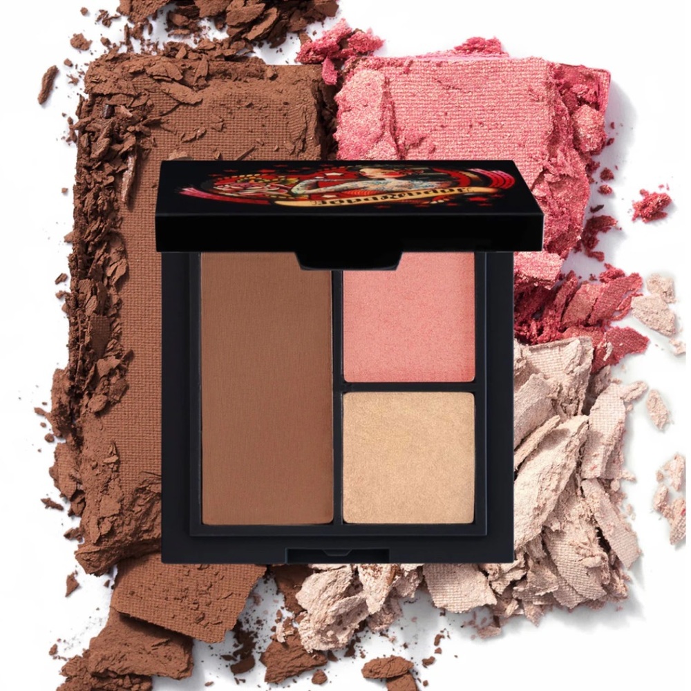 Reina Rebelde On Your Face Contour + Color Trio in Coqueta
